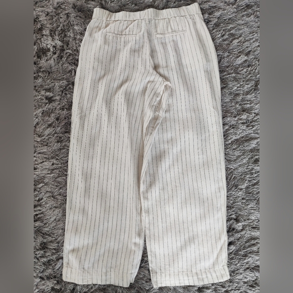 Wide Leg Linen Trousers. - Picture 4 of 12